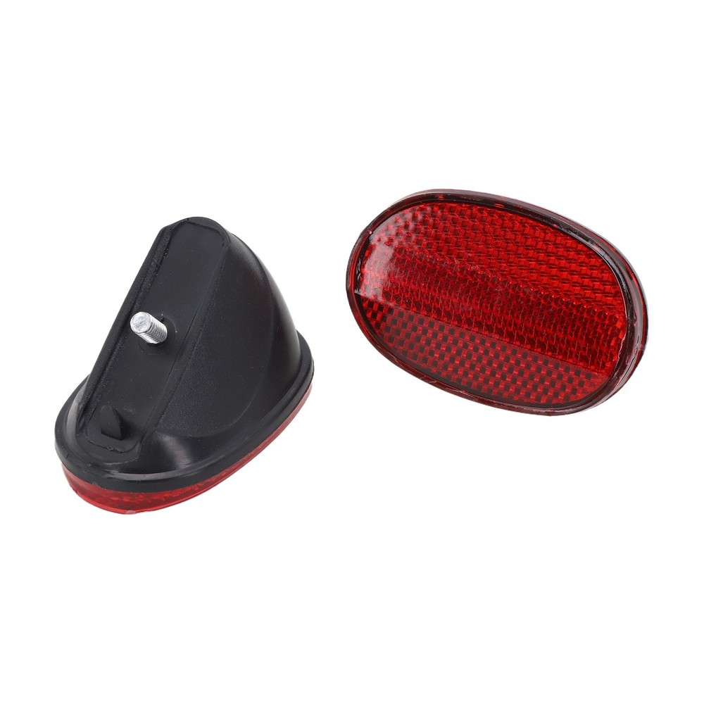 Increase Nighttime Visibility with Bicycle Oval Rear Mudguard Reflector