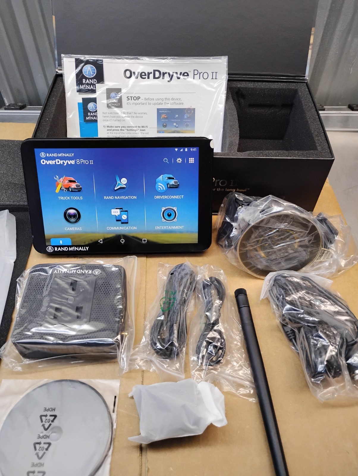 RAND MCNALLY OD8 PRO II OVERDRYVE 8 PRO 2 LM TRUCK GPS