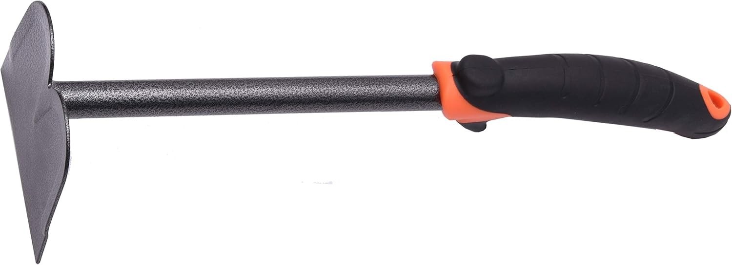 Heavy Duty Carbon Steel Hand Hoe with Ergonomic Grip for Effortless Gardening