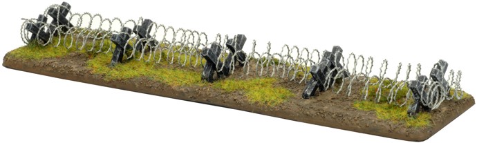 Battlefront BB132 Barbed Wire Obstacles (4) Gaming Terrain