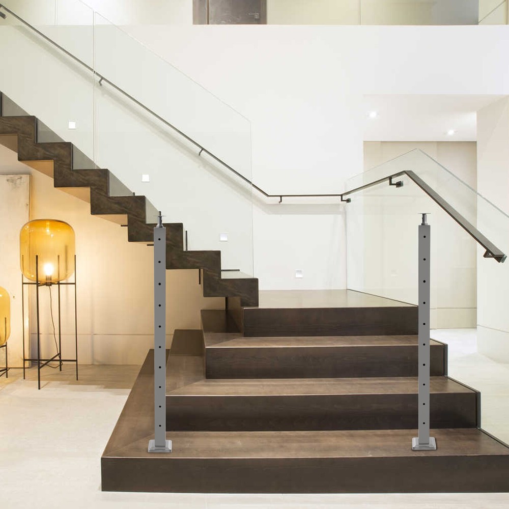 Modern 42inch Cable Railing Post 0-90?? Adjustable Outdoor Deck Handrail Railing