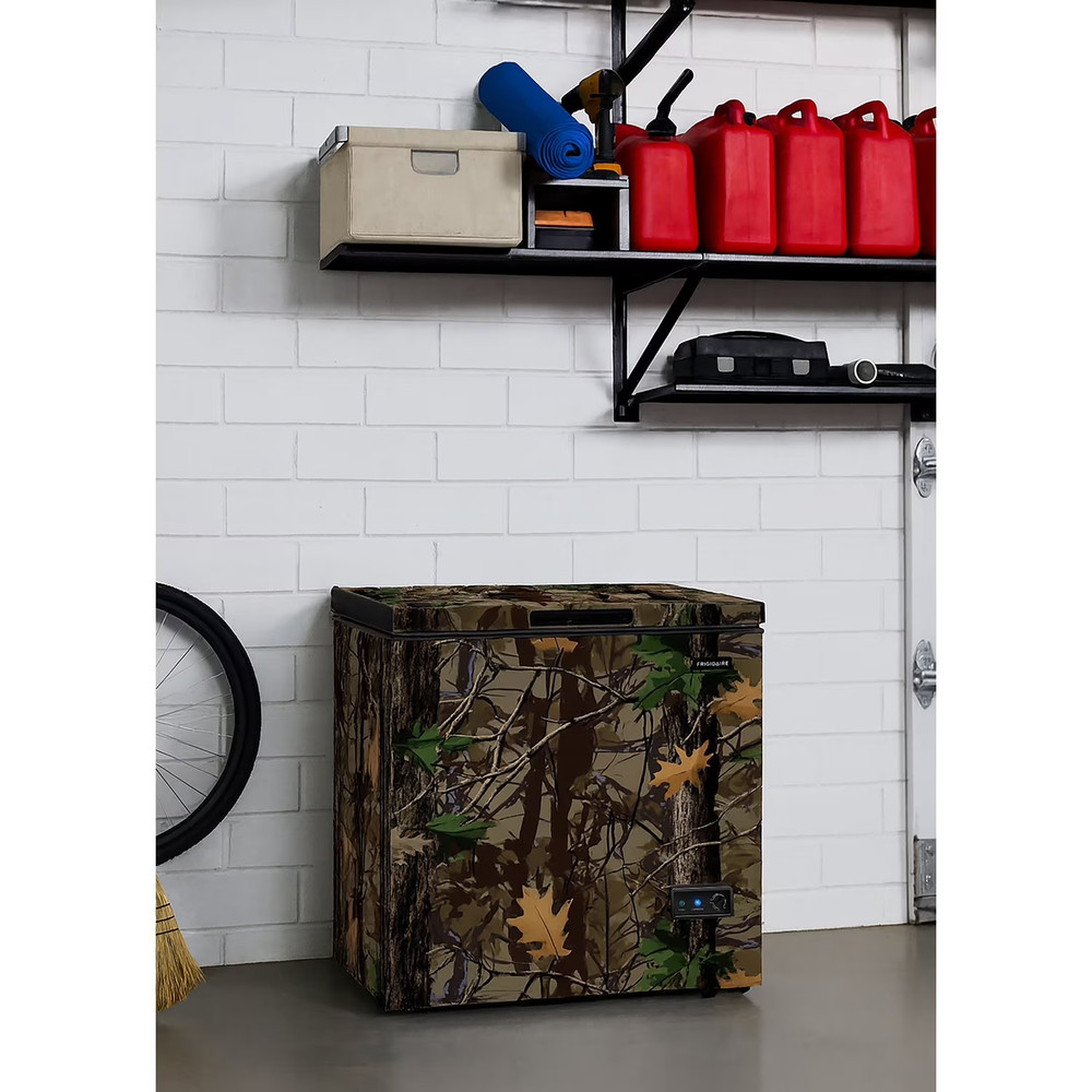 Frigidaire Convertible 7 cu. ft. Camo Chest Freezer
