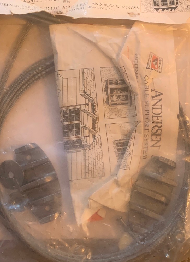 NEW Andersen Cable Support System Perma-Shield Angle Bay & Bow Windows 1355020