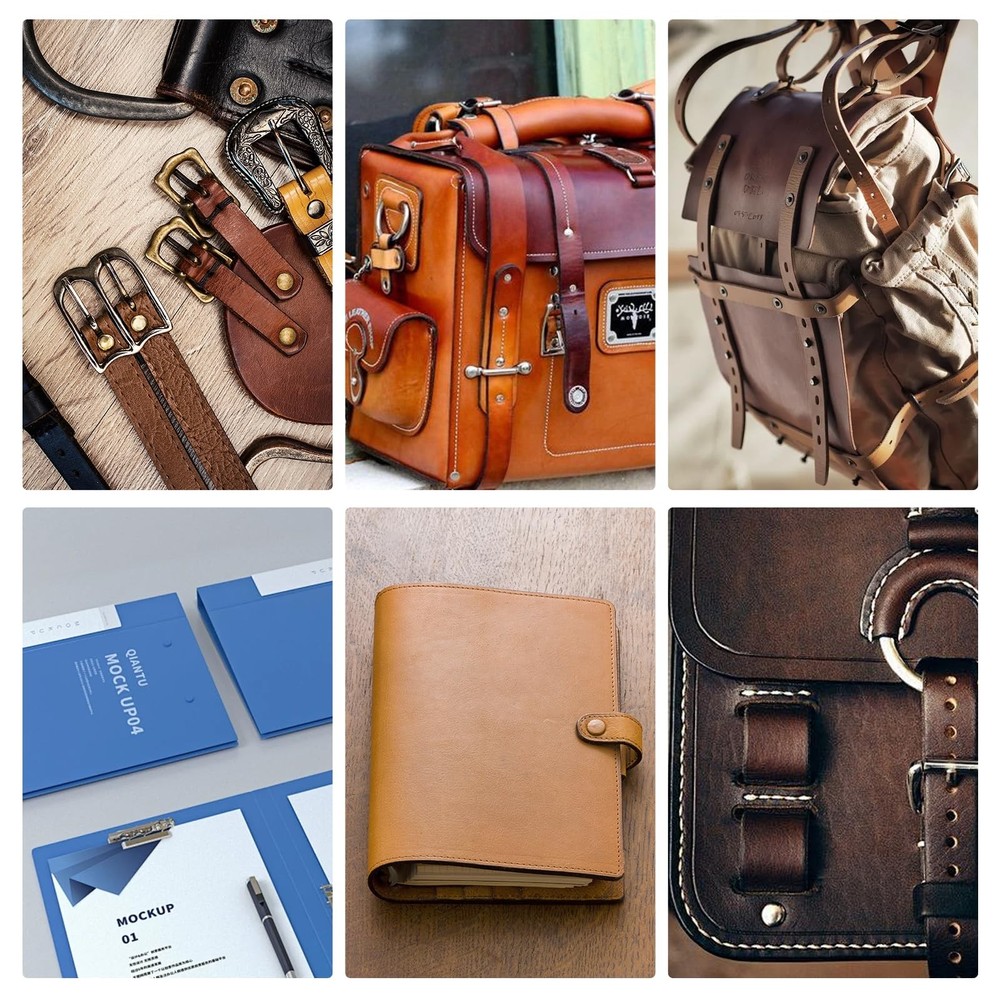 110 Sets Bronze Chicago Screws Assorted Kit 8 Sizes Round Flat Head Rivets