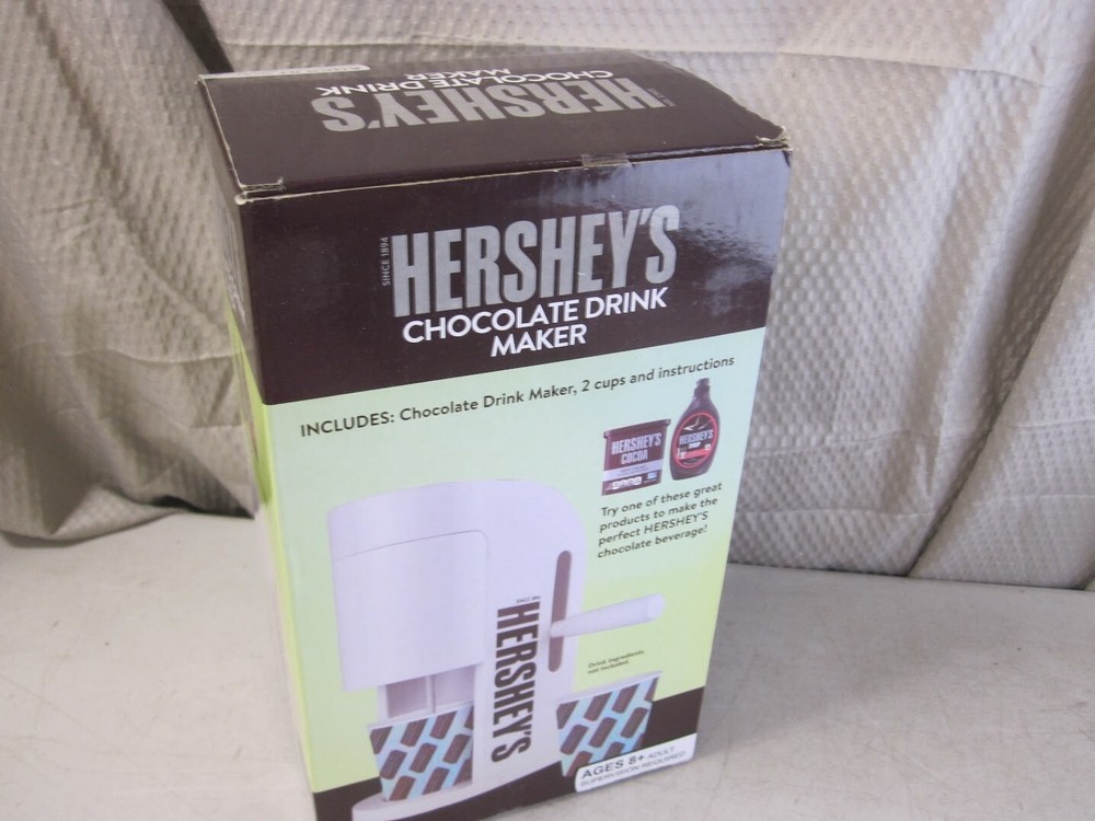 Hershey's Chocolate Drink Maker with 2 Cups - New Sealed