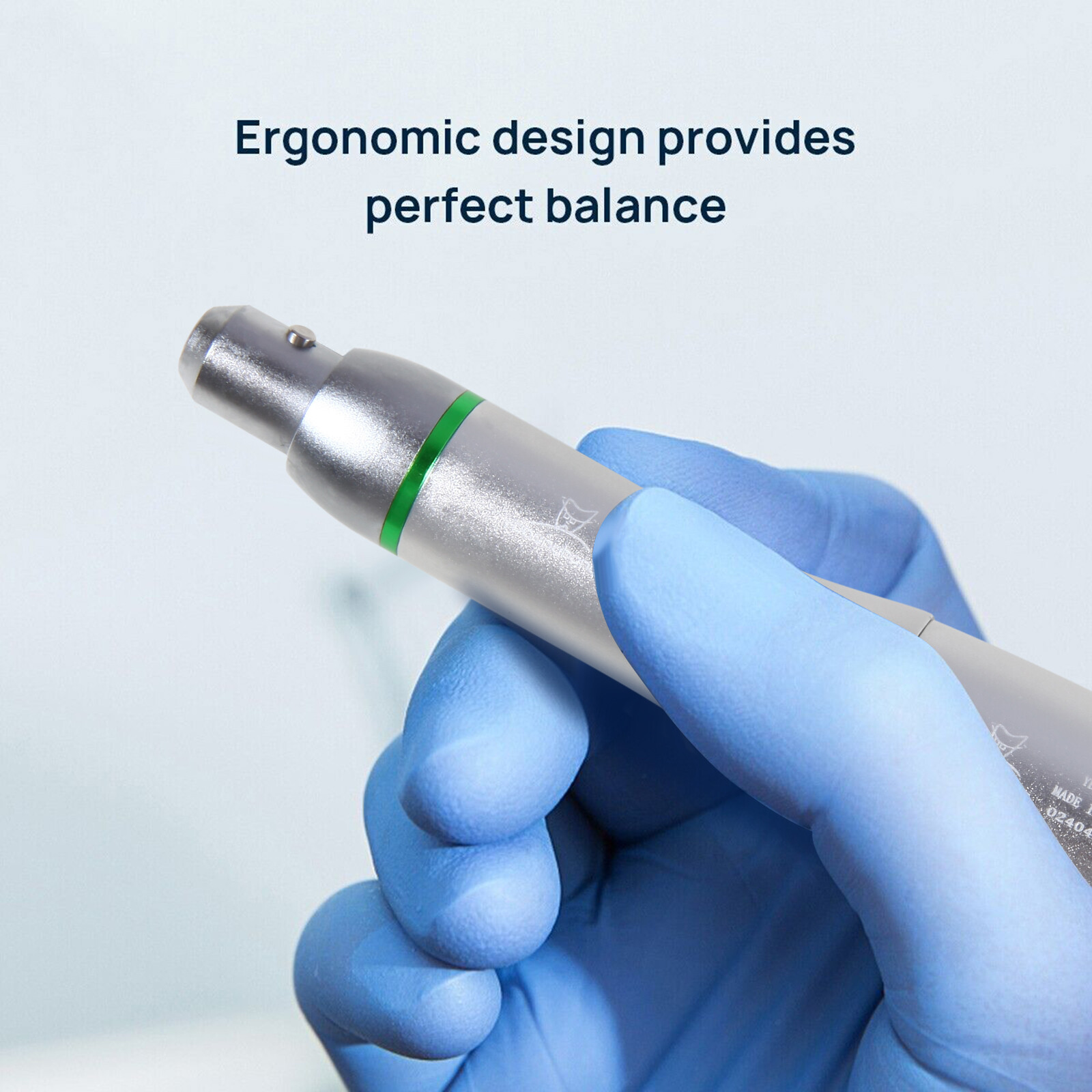 Dental Hygiene Prophy Handpiece Air Motor 4Holes & 4:1 Nose Cone 360° Swivel