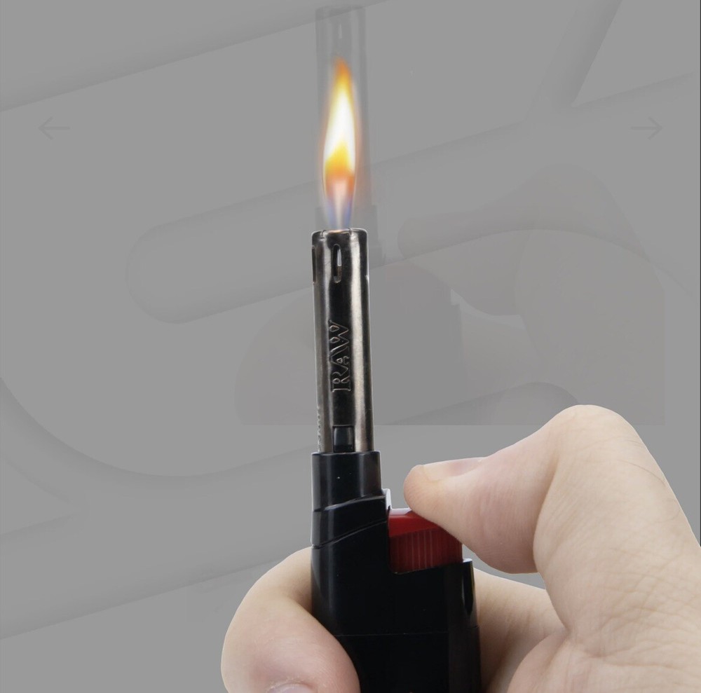 RAW Classic PEACEMAKER Size Pre-Rolled Cone +Raw Torch Phoenix Extendo Lighter