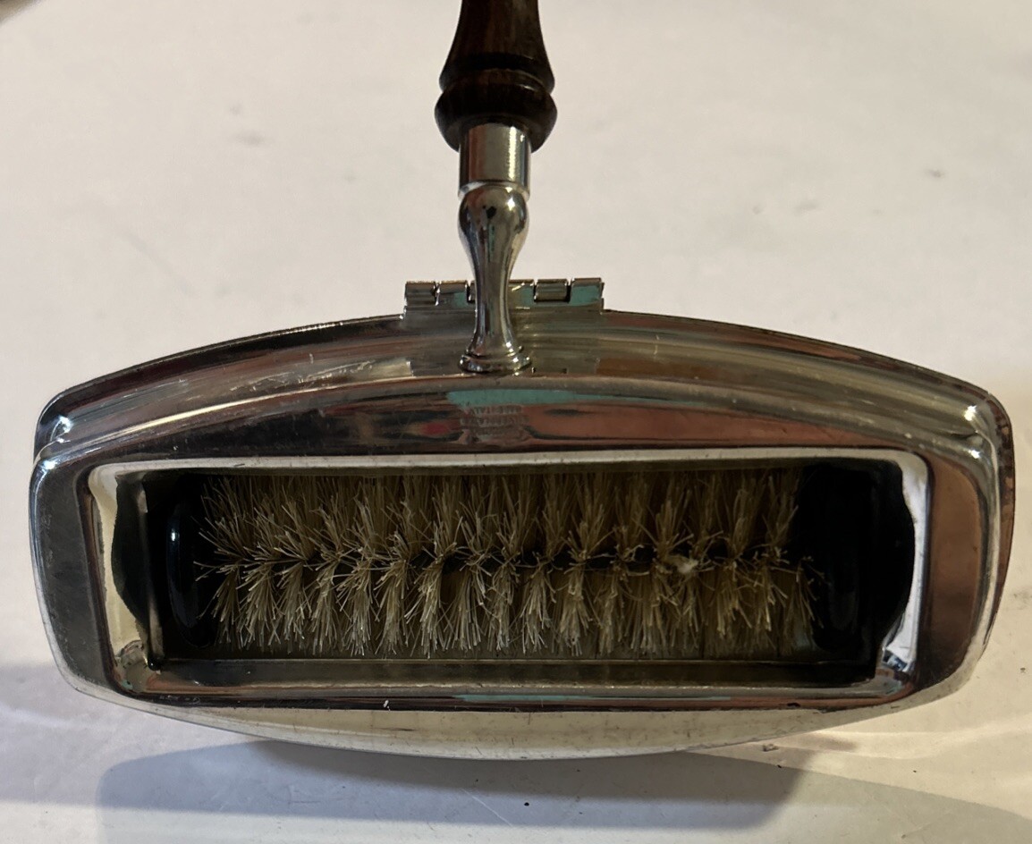 Raimond Vintage Silverplated Crumb Catcher Silent Butler Made In Italy