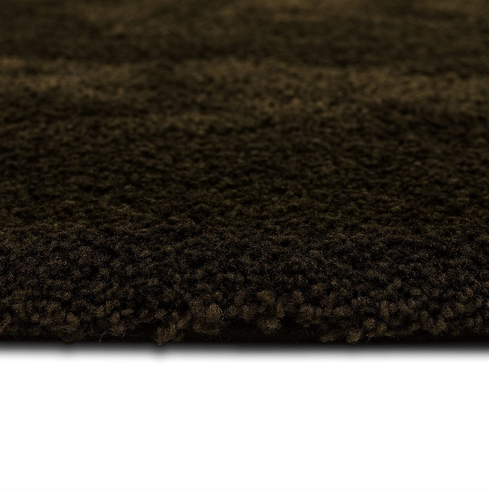 Machine Washable Acclaim Bath Rug,Espresso (2' x 3' 4")