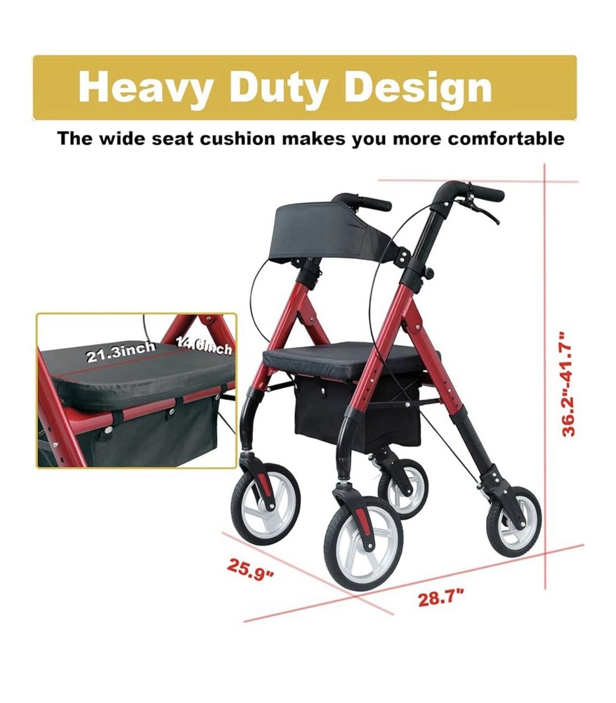 Winlove Rollator Walker Model: HCT-9201E