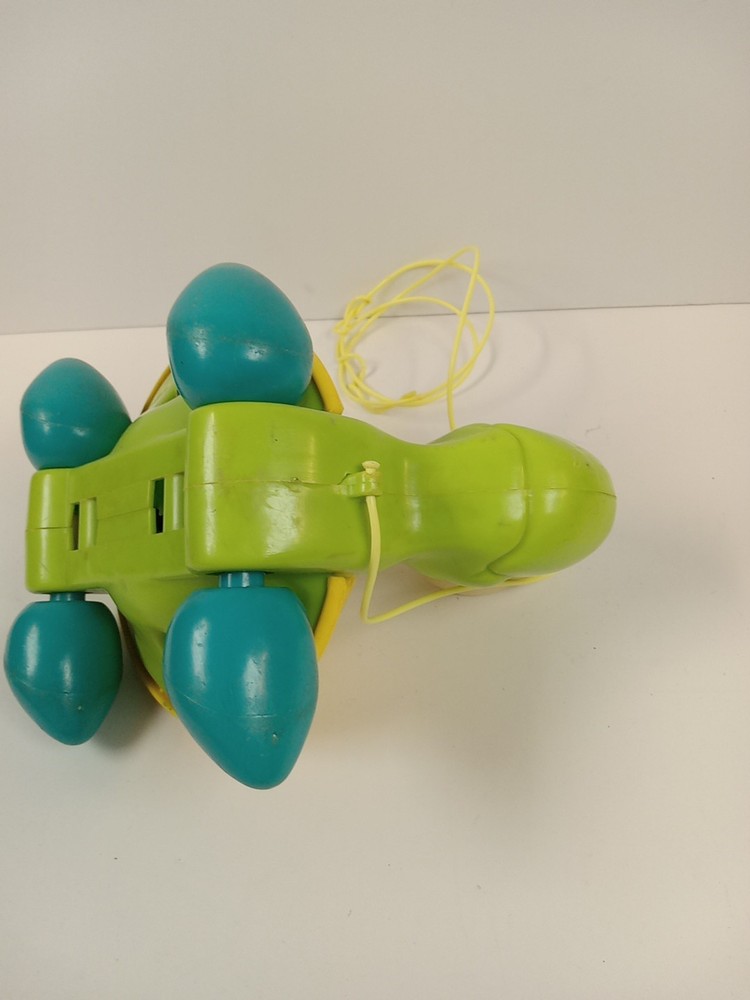 Fisher Price Turtle Pull Along Toy 1977