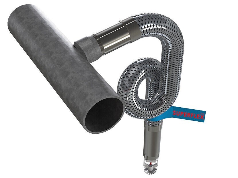 FlexHead® Elbow Hose 72" SS Braided 2072E-75 (iii-1)