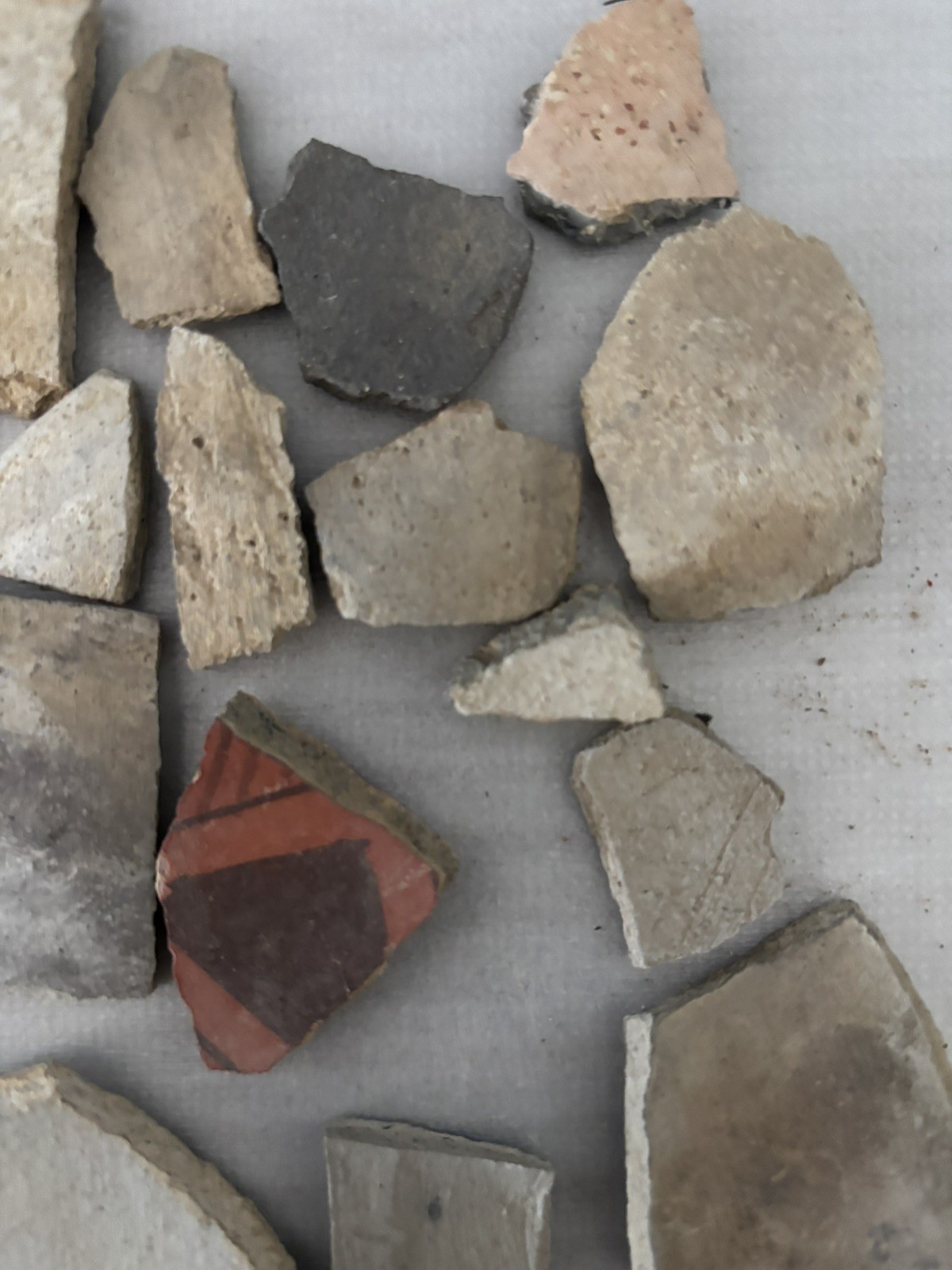 30+ Ancient Anasazi Native American Pottery Shards Arizona L8-D FREE SHIP