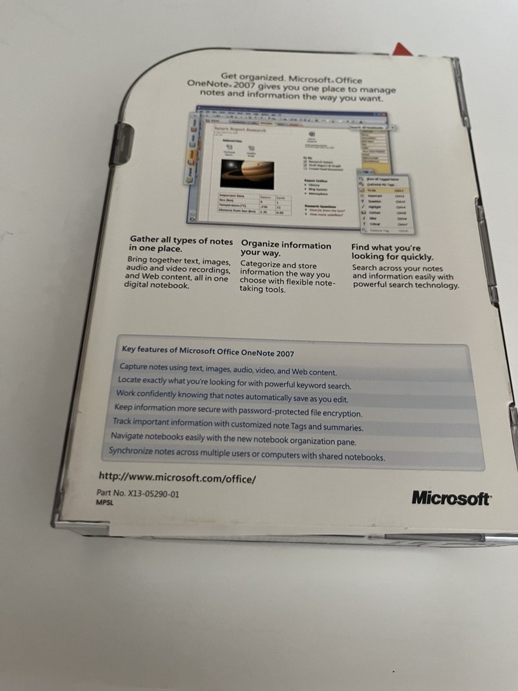 Microsoft Office OneNote 2007 With Product Key