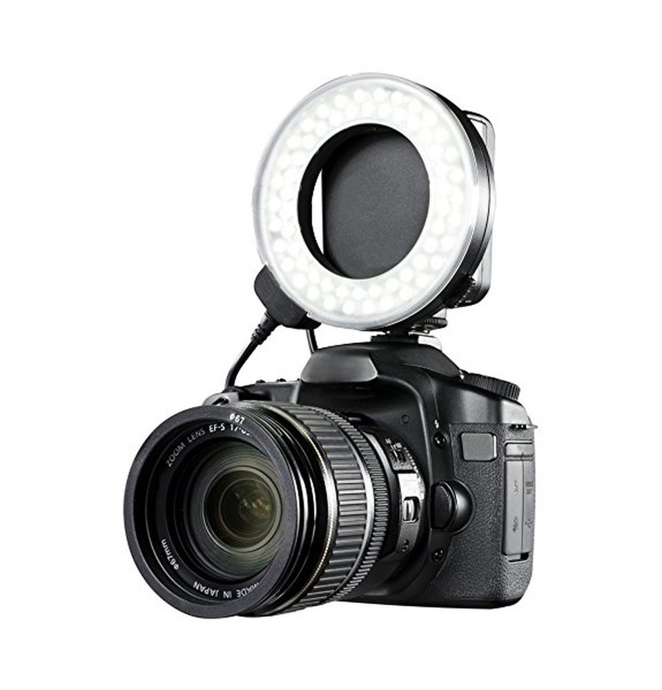 Dual Macro LED Ring Light/Flash Compatible with Nikon D7200 (Applicable for A...