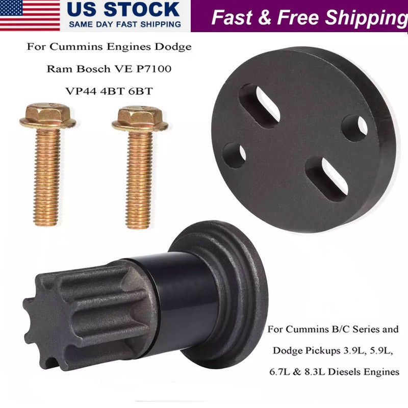 Injection Pump Gear Puller + Engine Barring Rotating Tool For Dodge Ram Cummins