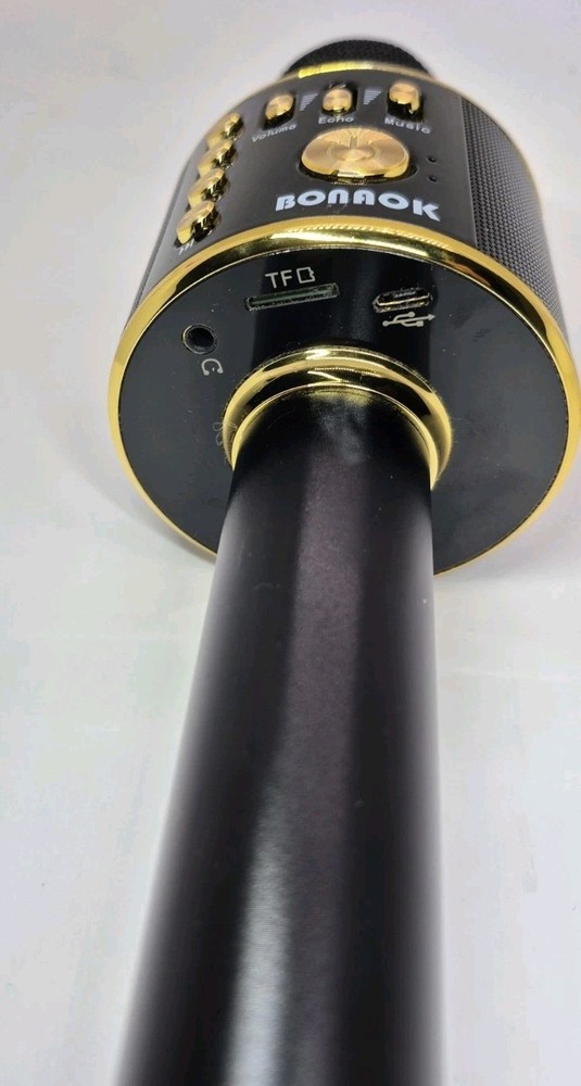 bonaok wireless bluetooth karaoke microphone