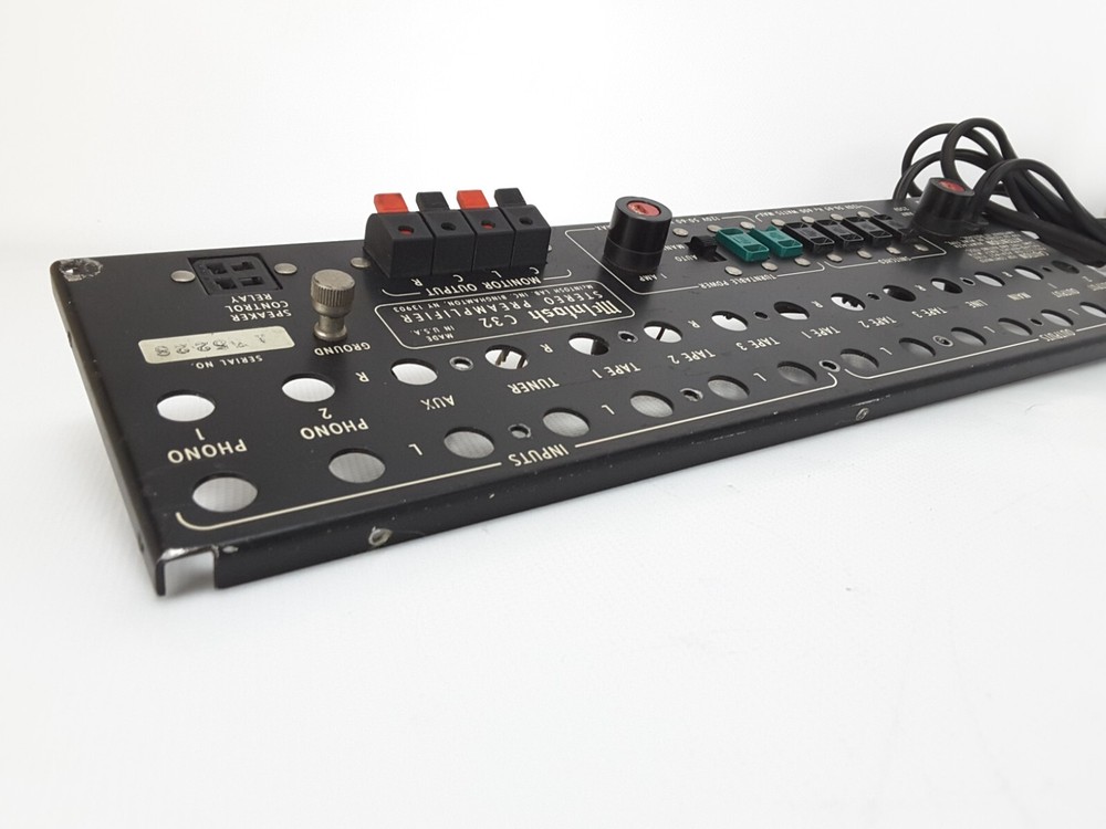 MCINTOSH C32 PREAMPLIER PARTS: BACK PANEL