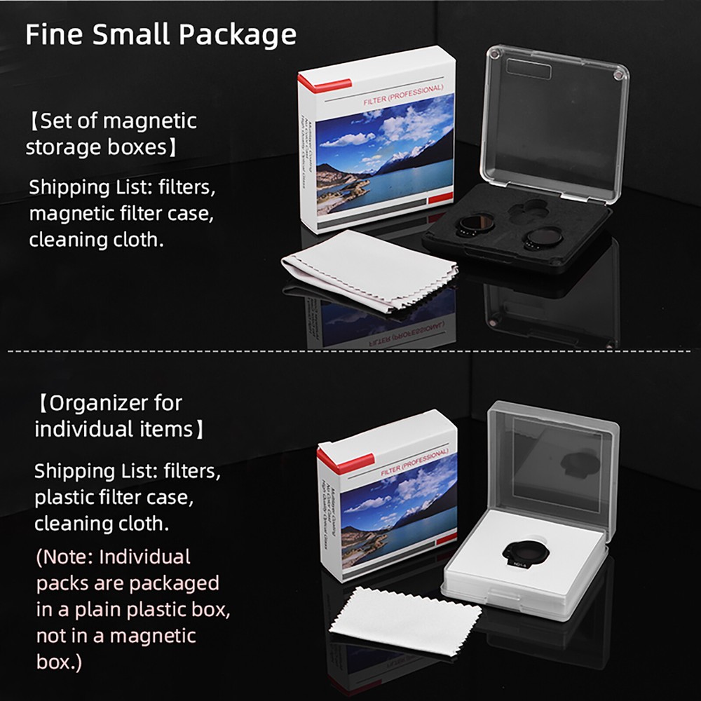 Variable ND Filter Set Drones Lens Accessory Frame Drones for Mini 3 Pro Mini 3