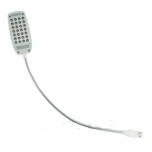 4xFlexible 28LED USB Light Lamp For Laptop PC Computer Notebook Reading Light
