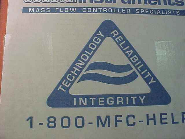 Unit Instruments, Model UFC-1500A MASS FLOW CONTROLLER, HE, 200 SCCM, REBUILT