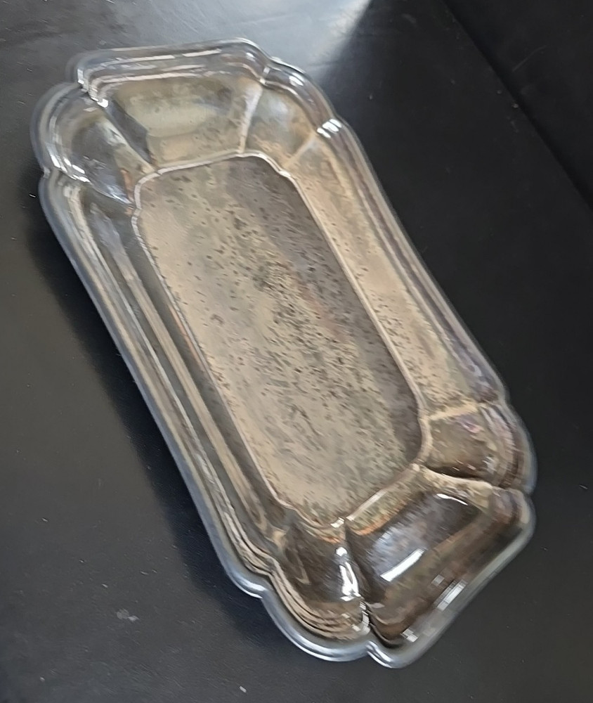International Silver Co. Chadwick #1513 Serving Dish Platter Rectangular MCM VTG