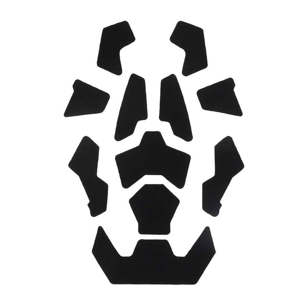 Cool Black Helmets Magic Sticky Sticker For All Fast Helmets jder
