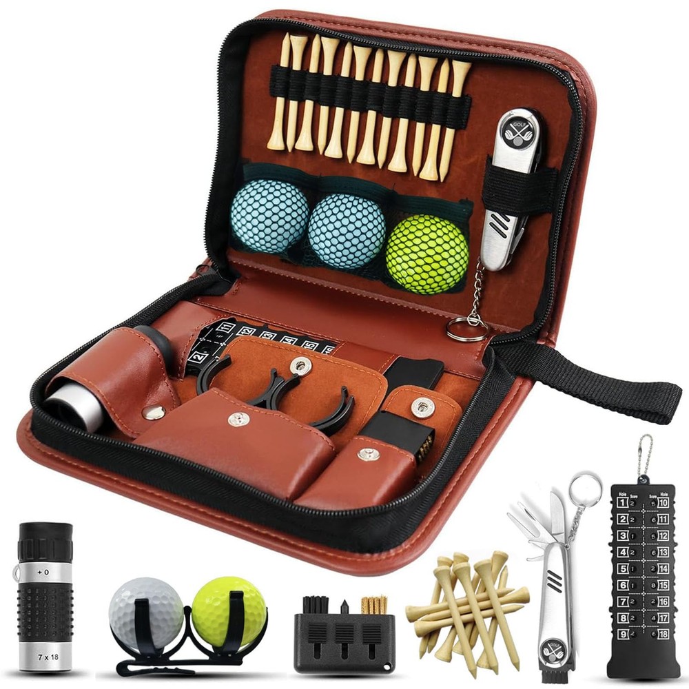 Golf Gifts for Men and Golf Accessory Set (Including rangefinder, Golf Multi-...