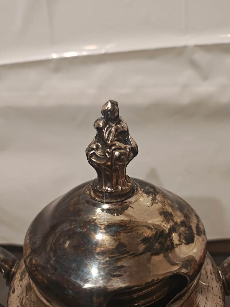 Silver Over Copper Creamer