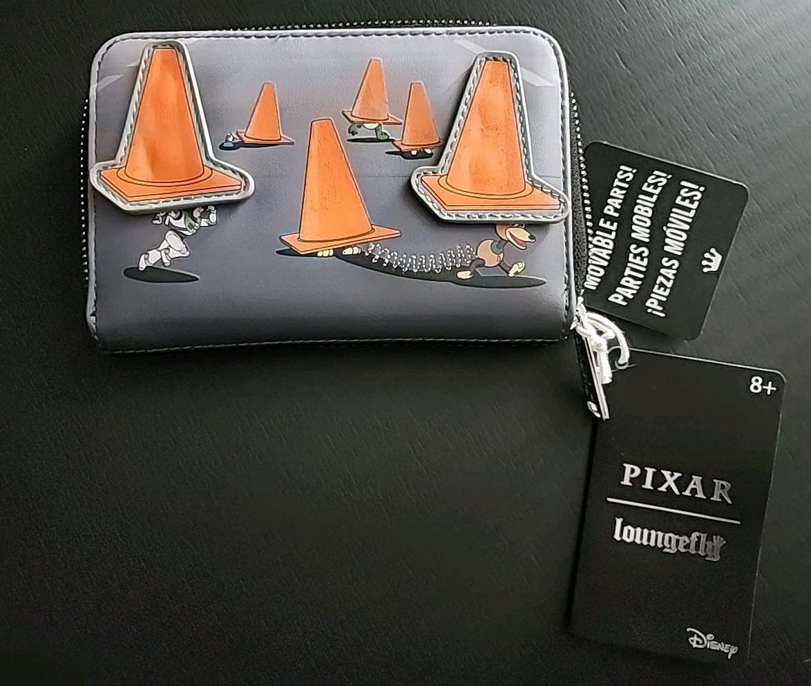 ✨Loungefly - Disney Pixar Toy Story - Cones - Zip Around Wallet - BRAND NEW✨