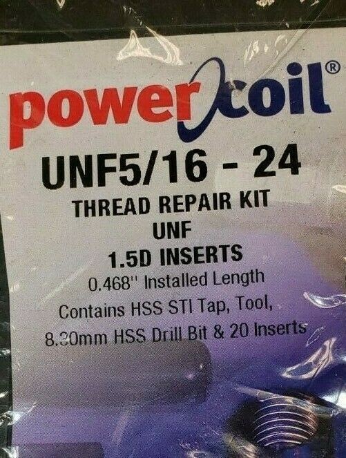 5/16"-24 UNF PowerCoil Thread Repair Kit