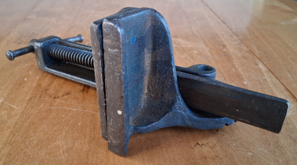 Vintage Waller's Quickvise - Missing Thumb Screws - Turns Smoothly