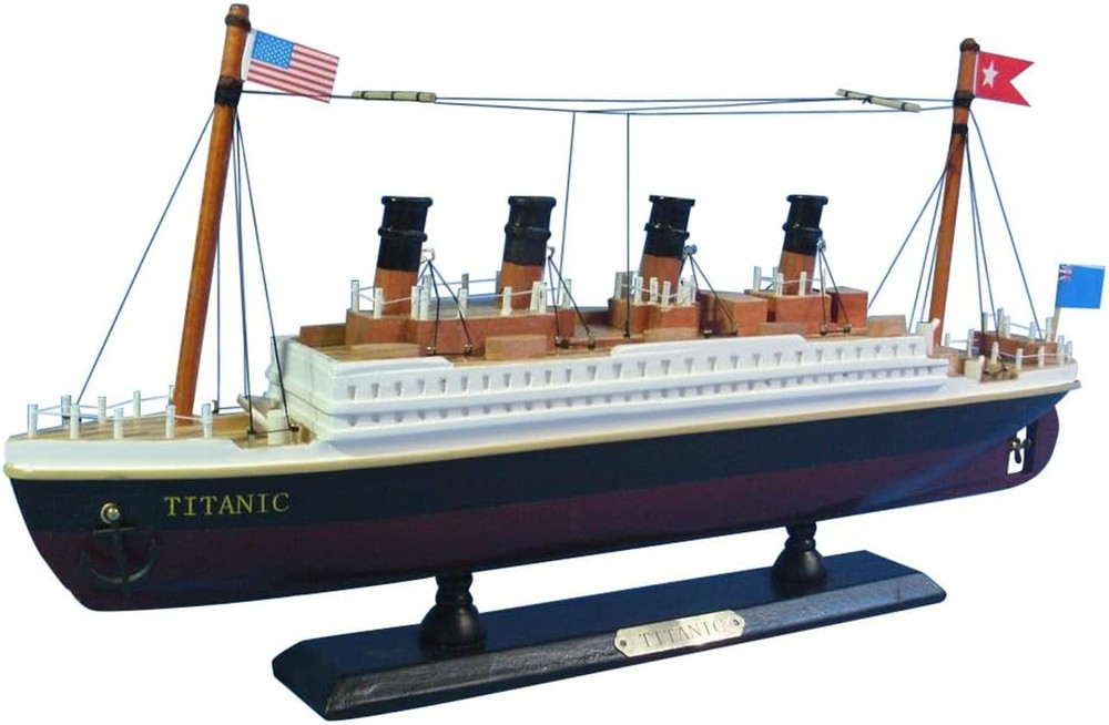 RMS Titanic Cruise Ship, 14" , White