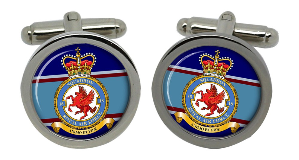 18 Squadron, RAF Cufflinks in Box