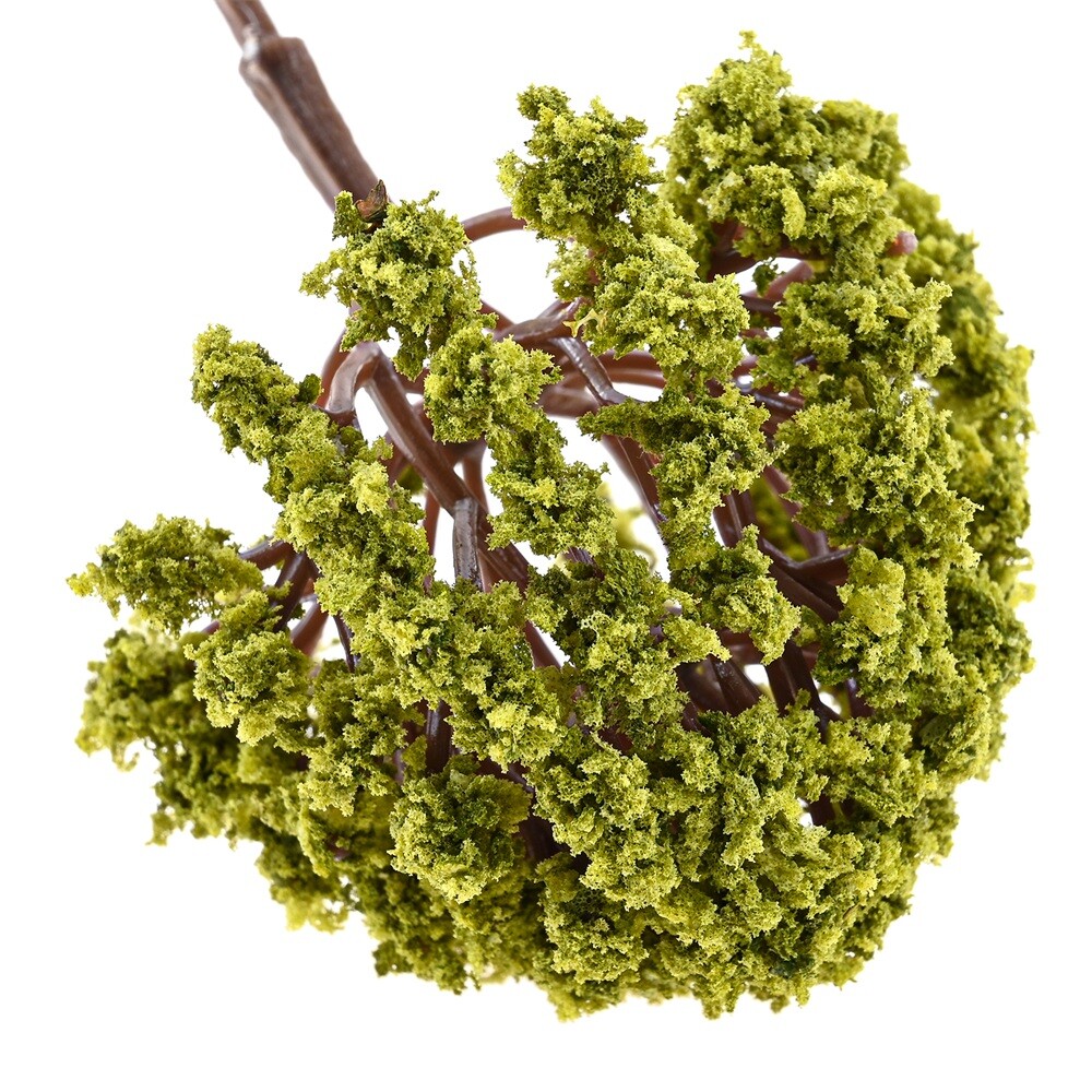 20pcs Model Trees Plastic Micro Landscape Miniature Garden Decor Layout Diorama