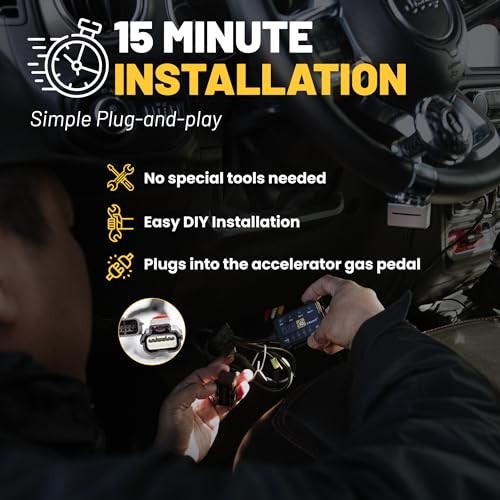 for GMC Yukon 2007-2020 Throttle Response Controller - 36 Driving Settings,