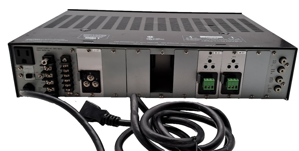TOA SERIES 2 AMPLIFIER A-912MK2 Model: A-912MK2