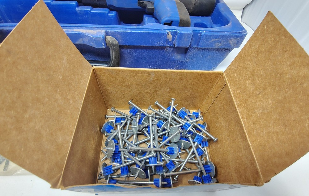 Powder Actuated Tool Ramset Bundle w/ Duo-Fast DF-27, Hammers, Pins Case