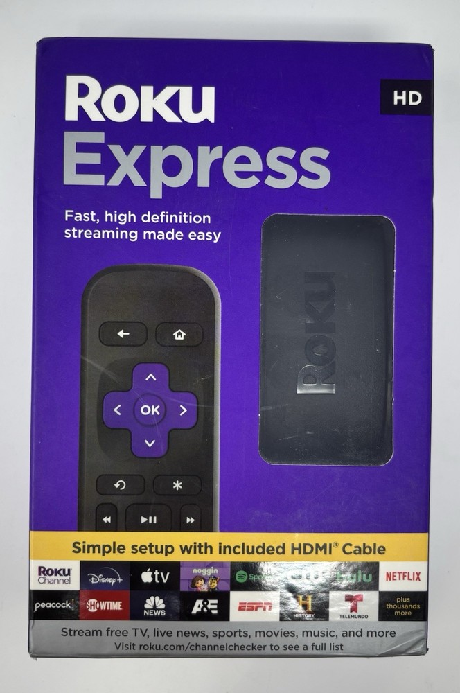 Roku Express Cable Remote - Black 3960R (I)