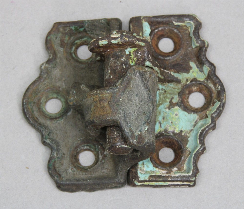 Single Antique Victorian Cast Iron Shutter Blind Hinge
