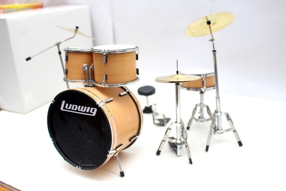 Miniature Drum Set Ludwig miniature Replica Drum Kit