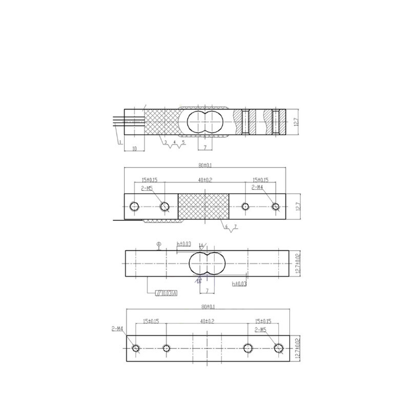 1/5/10/20kg Small Range Electronic Scale Sensor Weighing Sensor/Microcontroller