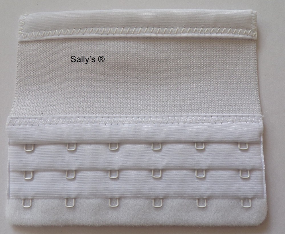 Sally’s ® BRA EXTENDER WITH ELASTIC 6 HOOKS 3 POSITIONS