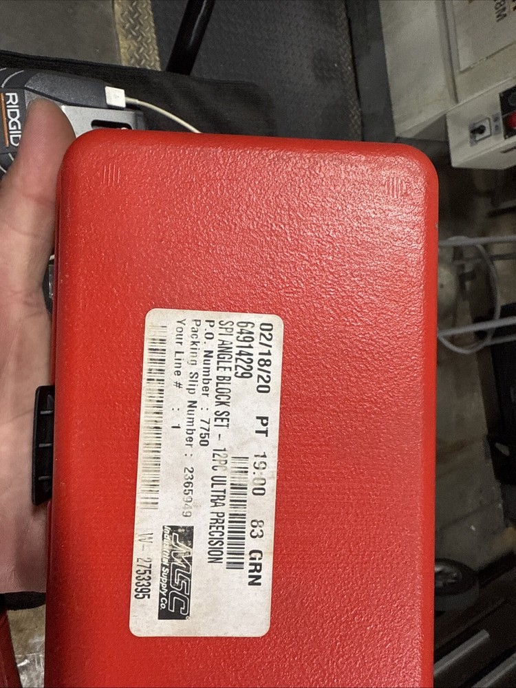 SPI 12 Pc. Ultra Precision Angle Block Sets Product Code: 30-139-0