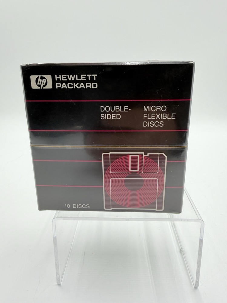 HP Hewlett Packard Micro Flexible Disc 10 Discs Double Sided 92192A Sealed New