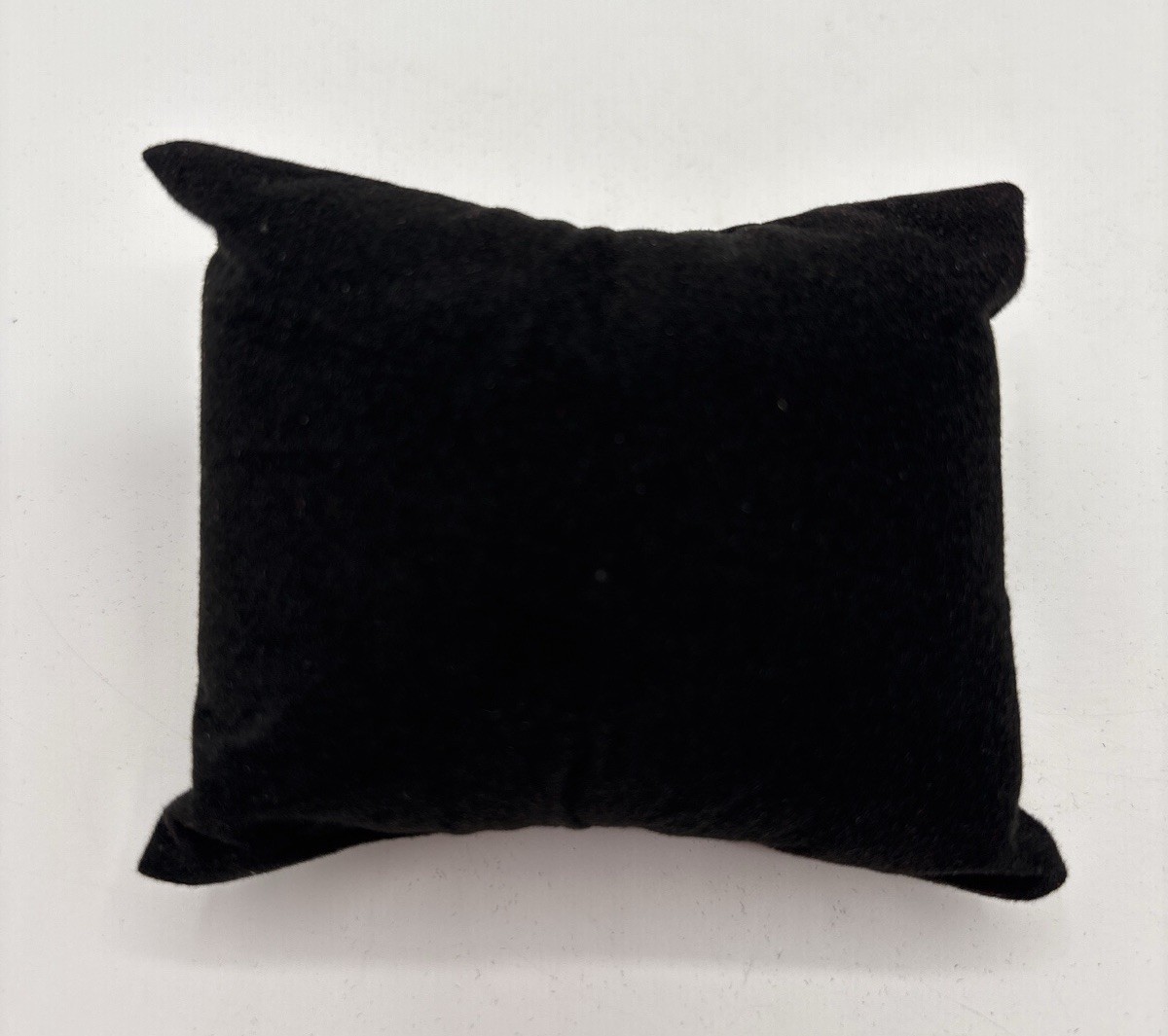 Watch Display Pillows Set of 3 Red & Black Velvet & White Felt Jewelry Cushion