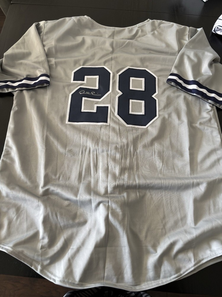 Yankees Dave Eiland signed Jersey WCOA