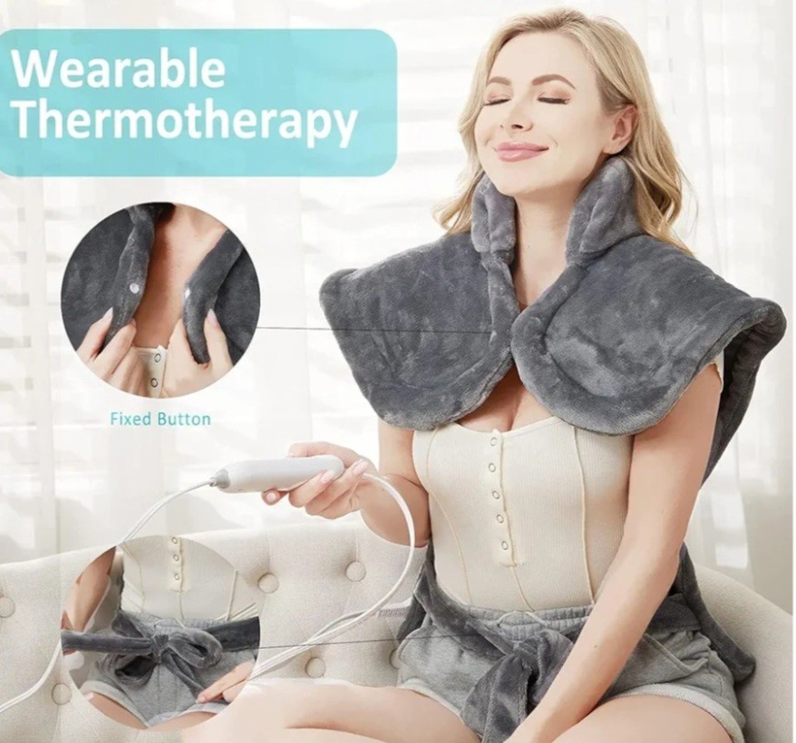 Shoulder,back And Neck Heating Pad