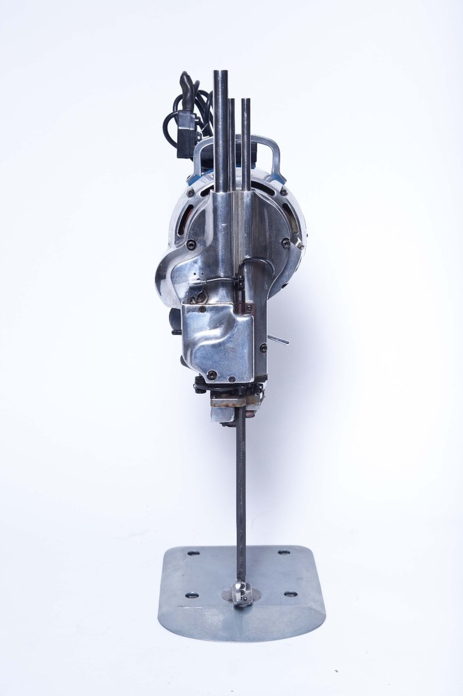 8" High-Speed Straight-Knife Cloth-Cutting Machine, AUTOMATIC SHARPENER 110V usa