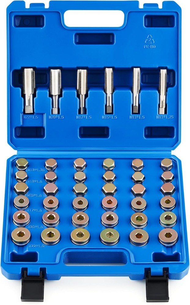 Oil Pan Drain Plug Repair Kit Thread Tool Metric Rethreading Bmw Audi Thread Tap